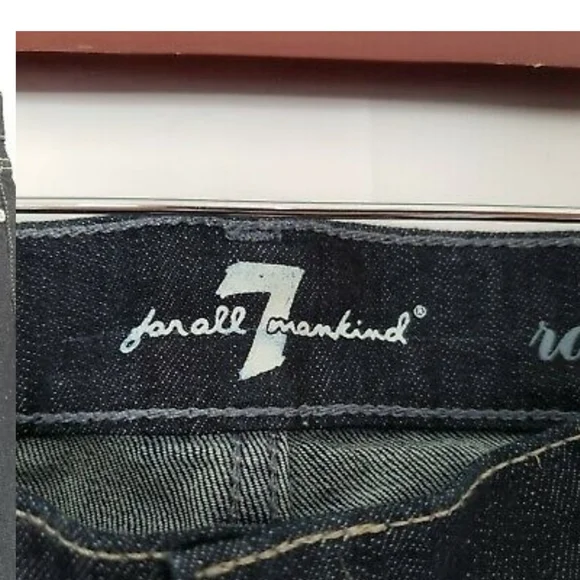 7 For All Mankind Roxanne Skinny Jeans 29 X 33 - Picture 6 of 6